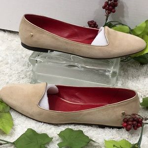 Cesare Paciotti Italian suede flats